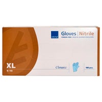 Engångshandske Nitril blå  XL