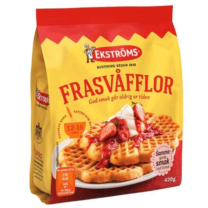 Bakmix Frasvåfflor 420g