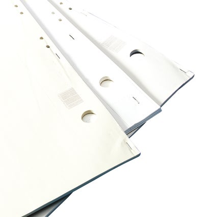 Blädderblock Office Depot 600 x 850 mm 80 gram Rutad/Blank