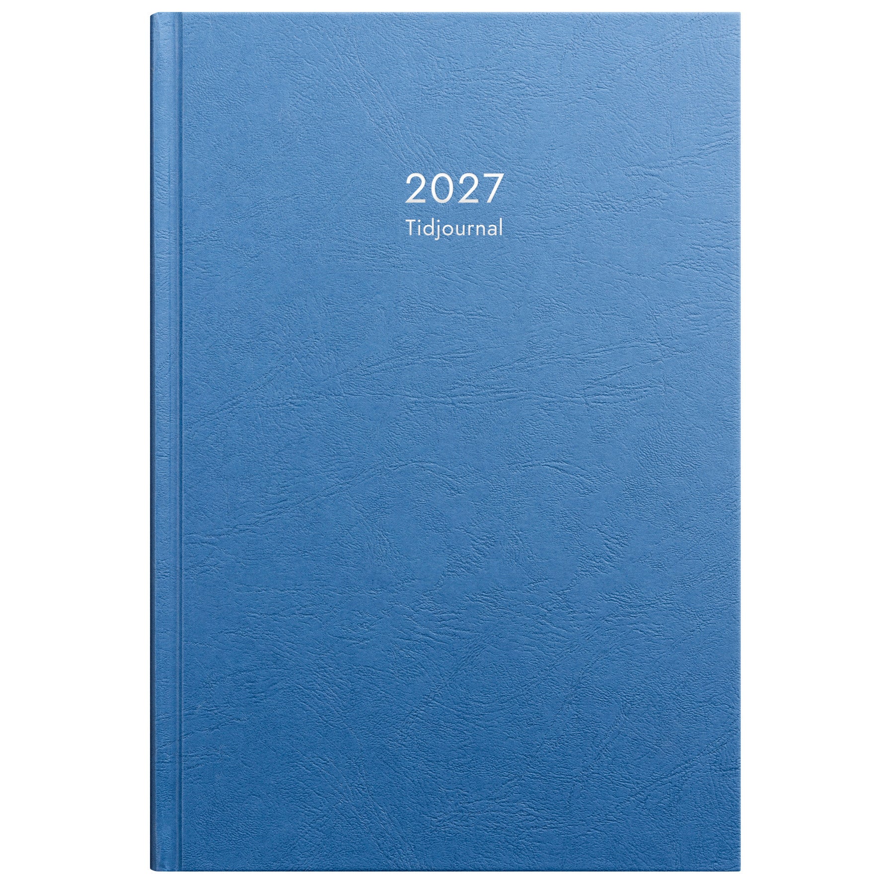 Kalender Tidjournal 2027 kartong blå