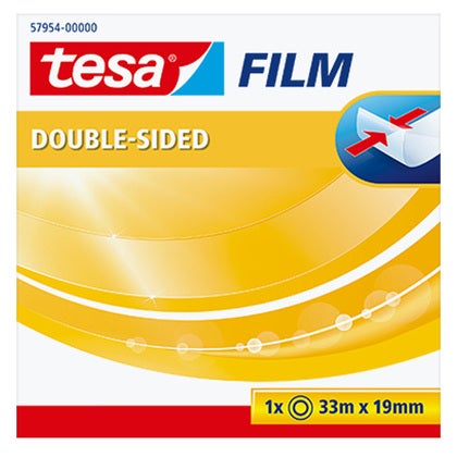 Dubbelhäftande tejp 19mmx33m Tesa