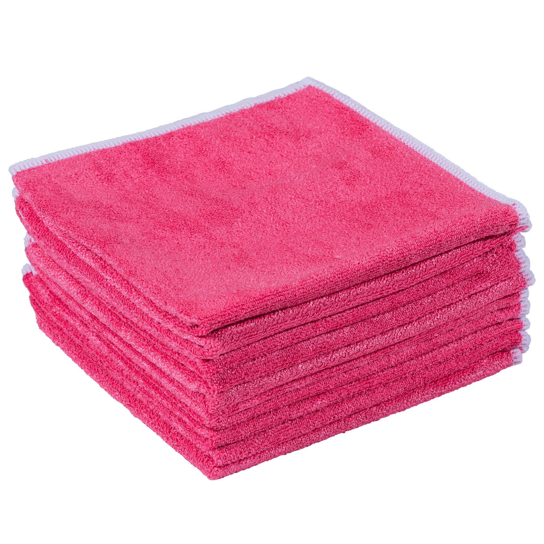 Mikrofiberduk 40x40 cm röd