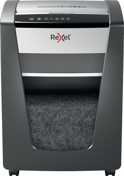 Rexel Momentum dokumentförstörar X420 P4