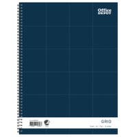 Kollegieblock A4 70blad 70g rutat Office Depot