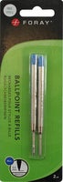 Kulspetspatron Foray blå 2 st/fp