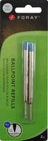 Kulspetspatron Foray blå 2 st/fp