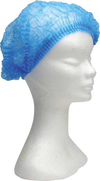 Hårnät blå 200 st/fp