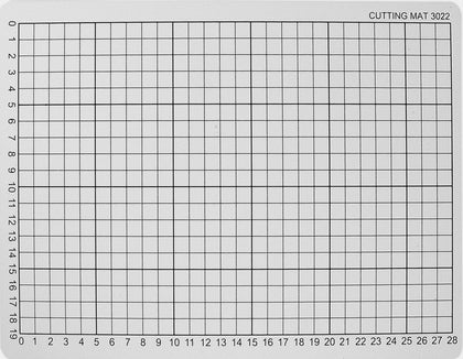 Skärmatta/ -underlägg grå