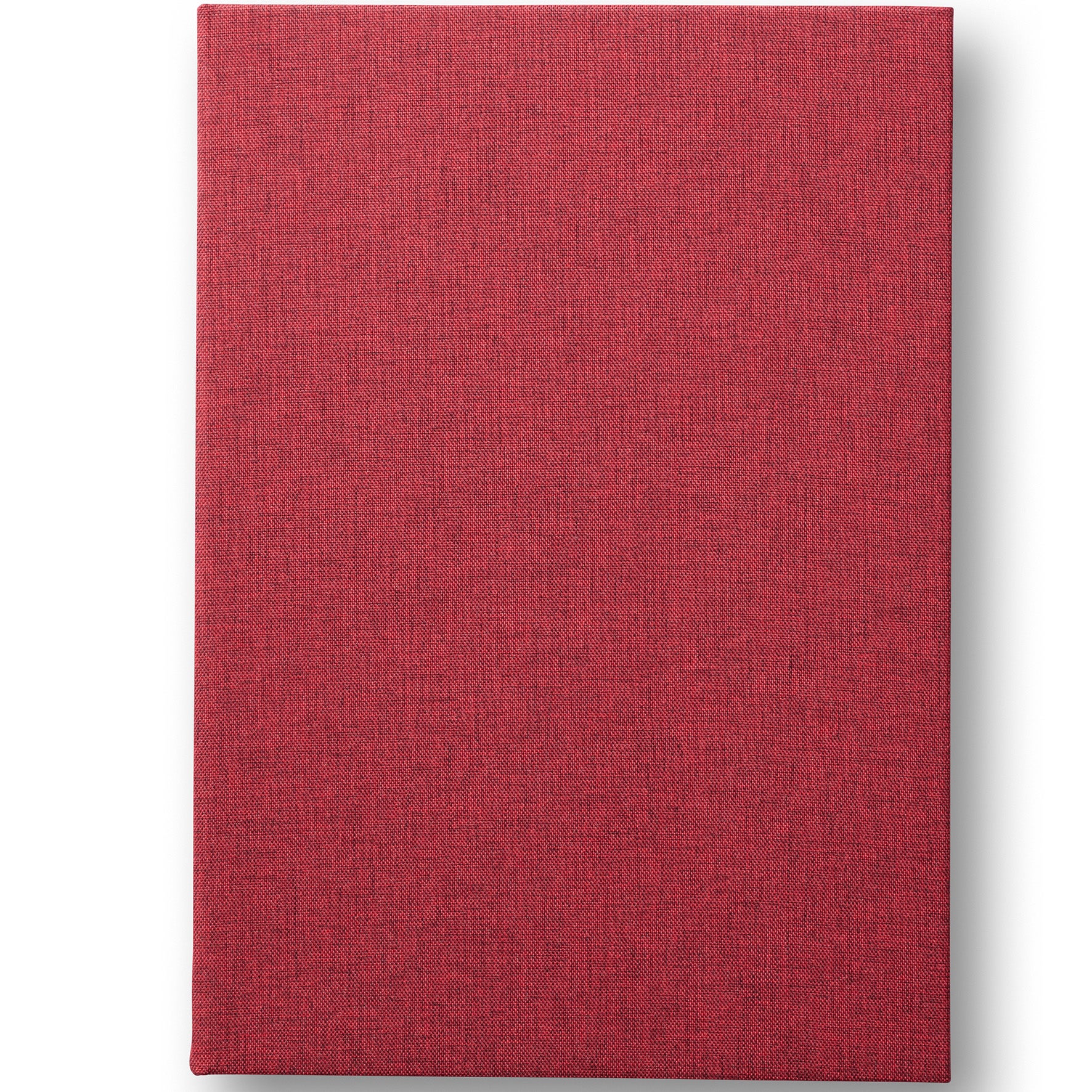 Anteckningsbok Tyg A4 Linjerad Röd
