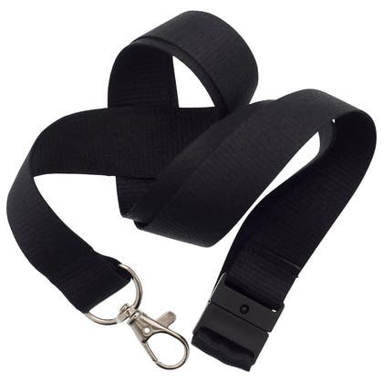 Nyckelband karbinkrok svart