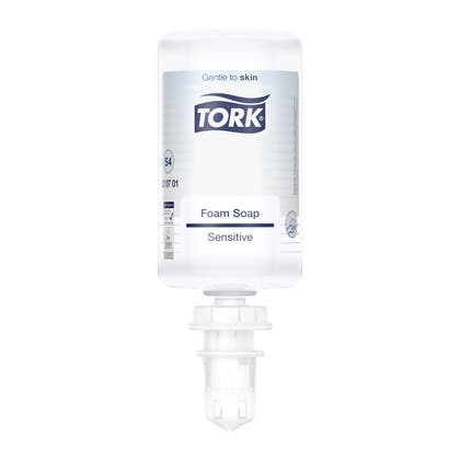 Tvål Tork Sensitive Skum S4 1 Liter