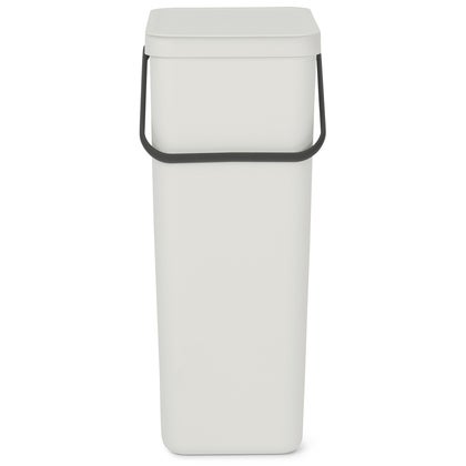 Avfallshink Sort&Go Ljusgrå 40 l