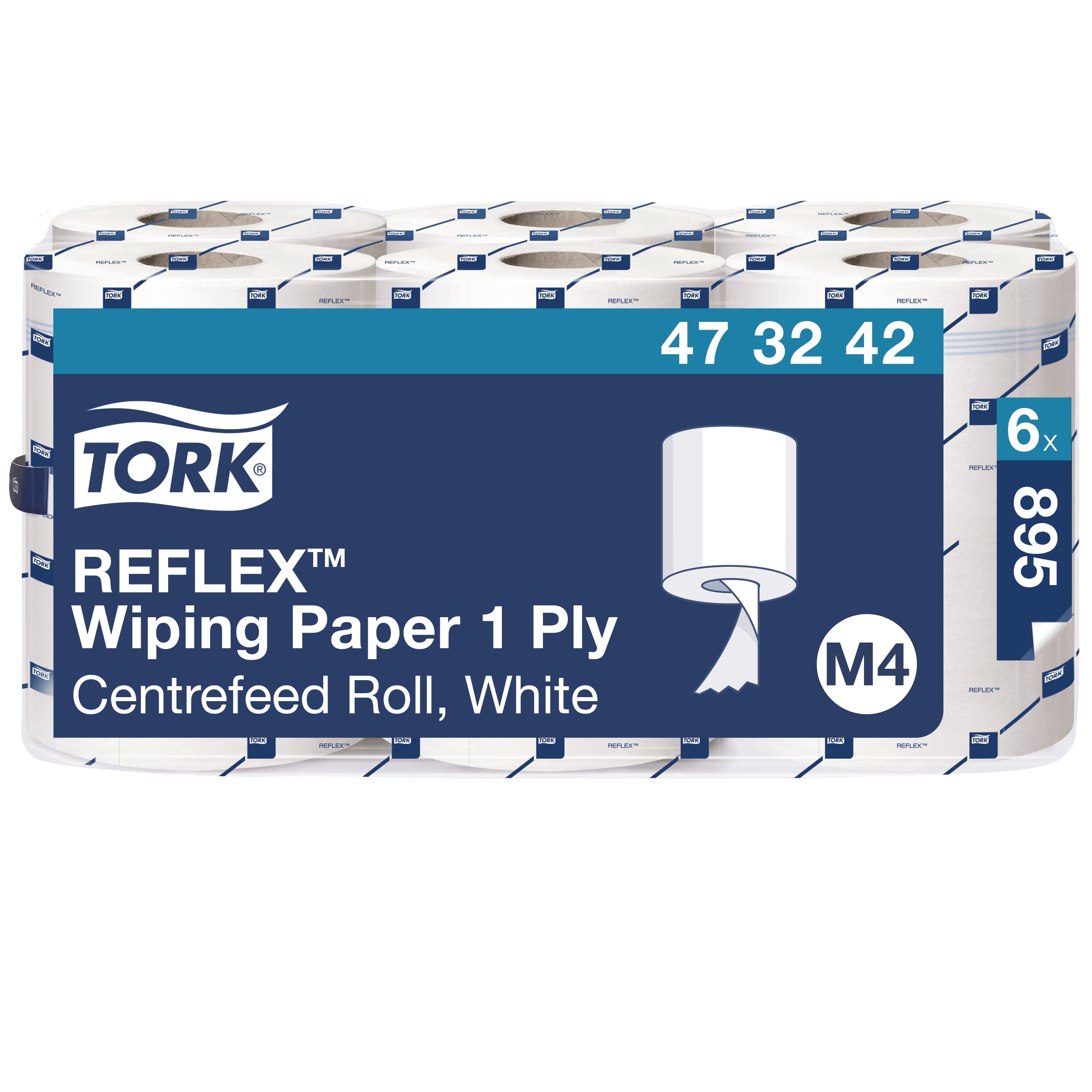 Avtorkningspapper Tork Reflex™ M4 6 rullar