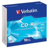 CD-R Verbatim Slimcase 10 st/fp