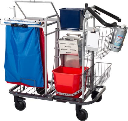 Städvagn S2 Pressvagn komplett