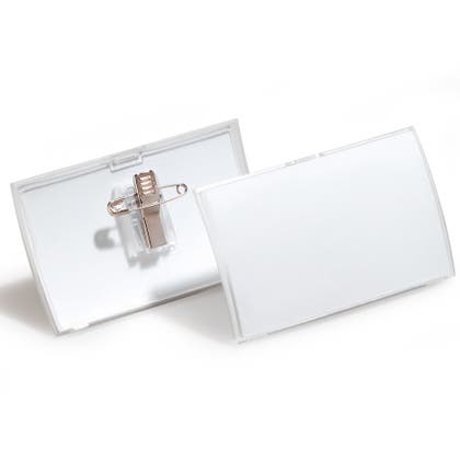 Namnskylt med nål 25-pack