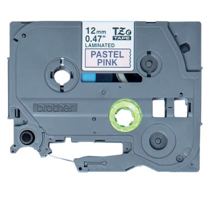 Märkband TZeMQE31 12 mm svart/rosa