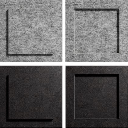 Ljudabsorbent Modern 2-pack