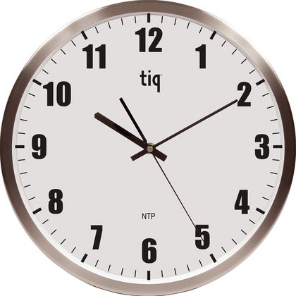 Väggklocka NTP/POE  Ø380 mm aluminium