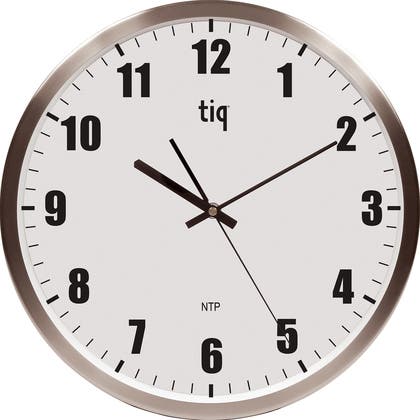 Väggklocka NTP/POE Ø380 mm aluminium