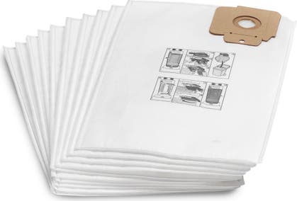 Fleecefilterpåsar CV XX/1 10 st/fp Kärcher