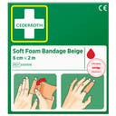 Bandage Soft Foam Cederroth Beige 60 mm x 2 m