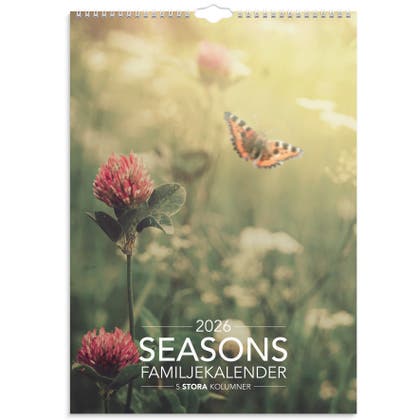 Familjekalender Seasons 2026