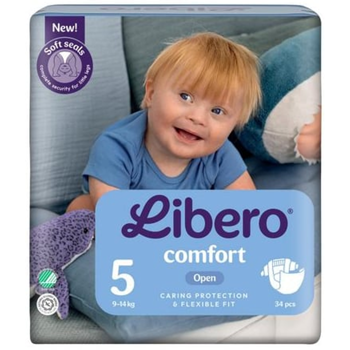 Blöjor Libero Comfort 5, 9–14 kg 34-pack