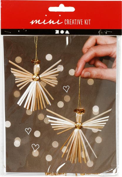 Kreativt kit - Ängel halm