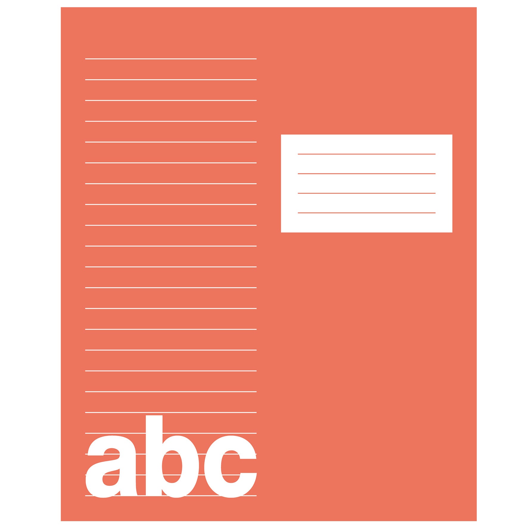 Skriv- och räknehäfte 17x21 cm