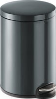 Pedalhink metall 20 liter mörkgrå