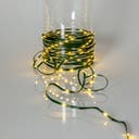 Julgransslinga Dew Drop Micro grön 8x2 m varmvit
