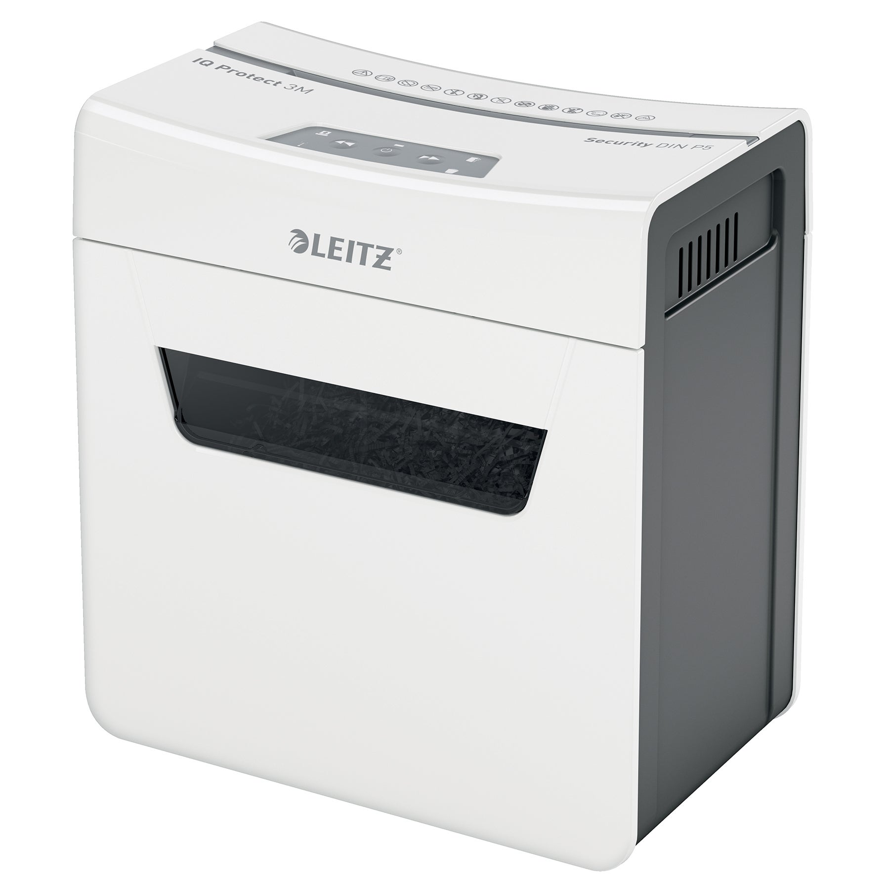 Dokumentförstörare Leitz IQ Protect Premium 3M P5