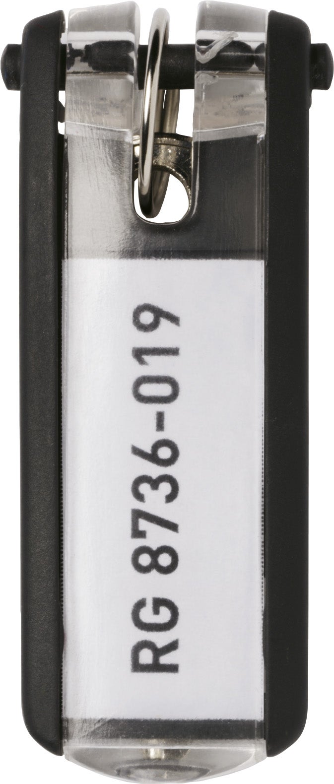 Nyckelbricka Key Clip 6-pack svart