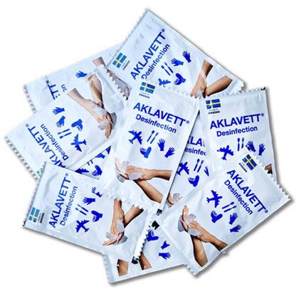 Desinfektionsservett Aklavett 70%