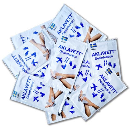 Desinfektionsservett Aklavett 70%