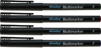 Märkpenna Niceday fine permanent 4-set
