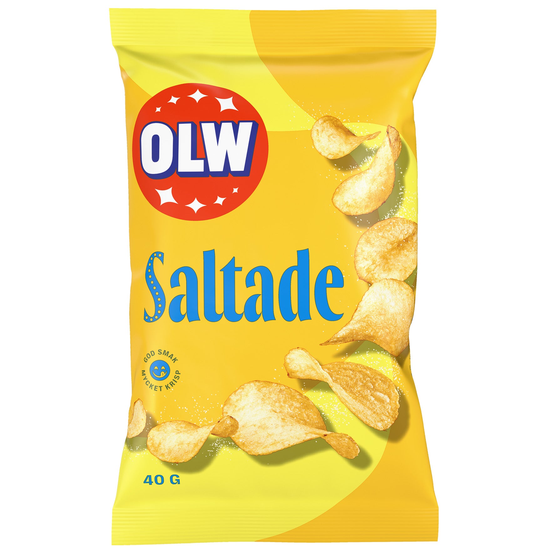 Chips OLW Saltade 20x40 g