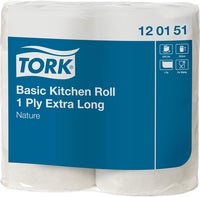 Köksrulle Basic 2-pack Tork 1-lager 7 fp/bal