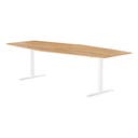 Konferensbord 2800 x 1200 mm Ek/Vit