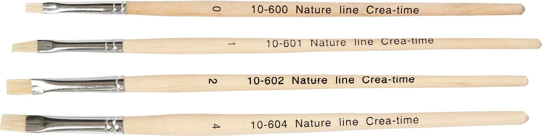 Penslar natur 4-7mm 4/fp