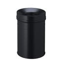 Papperskorg SAFE+ 15 liter svart
