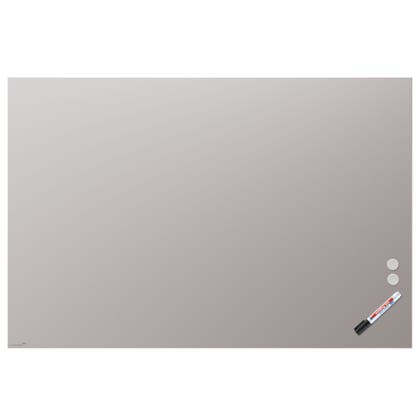 Glastavla matt 100x150 cm warm grey