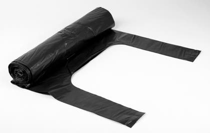 Sopsäck knyt 125 liter Svart 8/rl