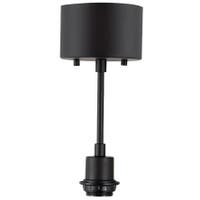 Takupphäng till plafond E27 svart