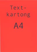 Kartong A4 flour röd 25 st/fp