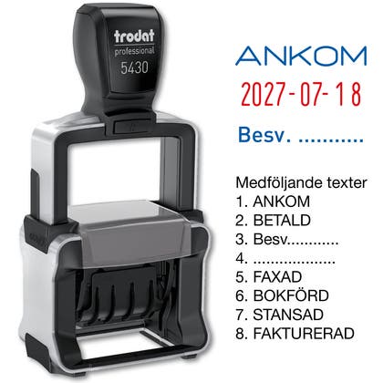 Stativstämpel Trodat 5430