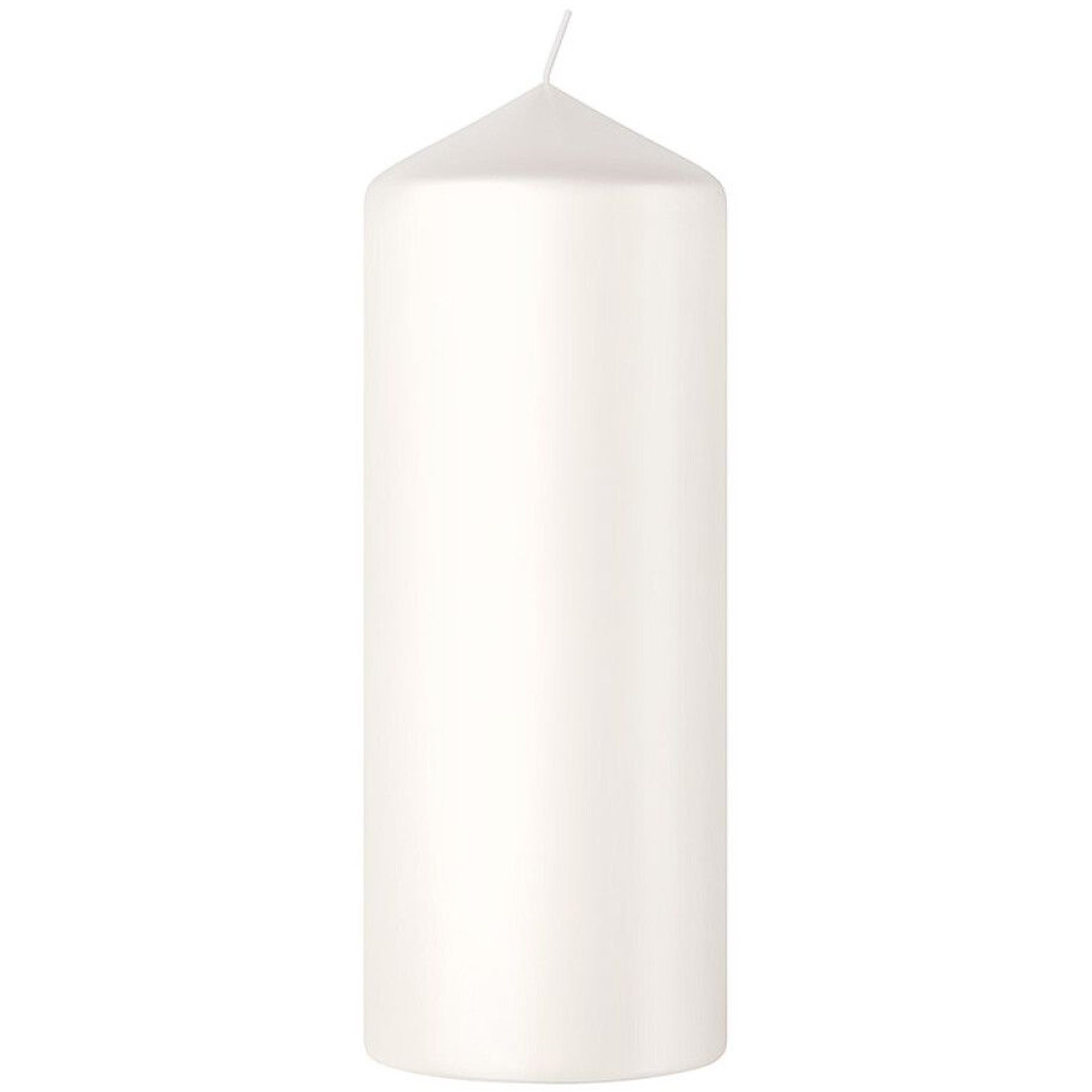 Blockljus 12x5,8 cm vit