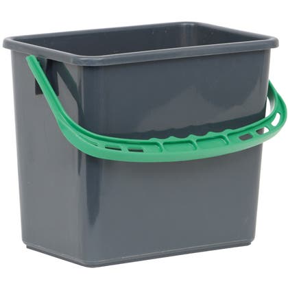 Hink 6 liter grönt handtag