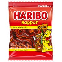 Godis Haribo Nappar Cola 24x80 g